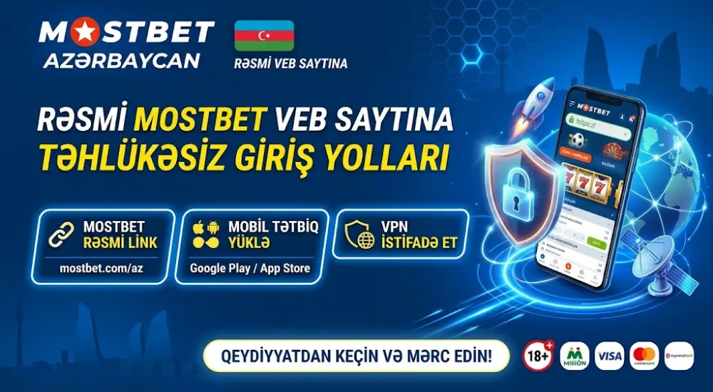 Rəsmi Mostbet Veb Saytına Təhlükəsiz Giriş Yolları