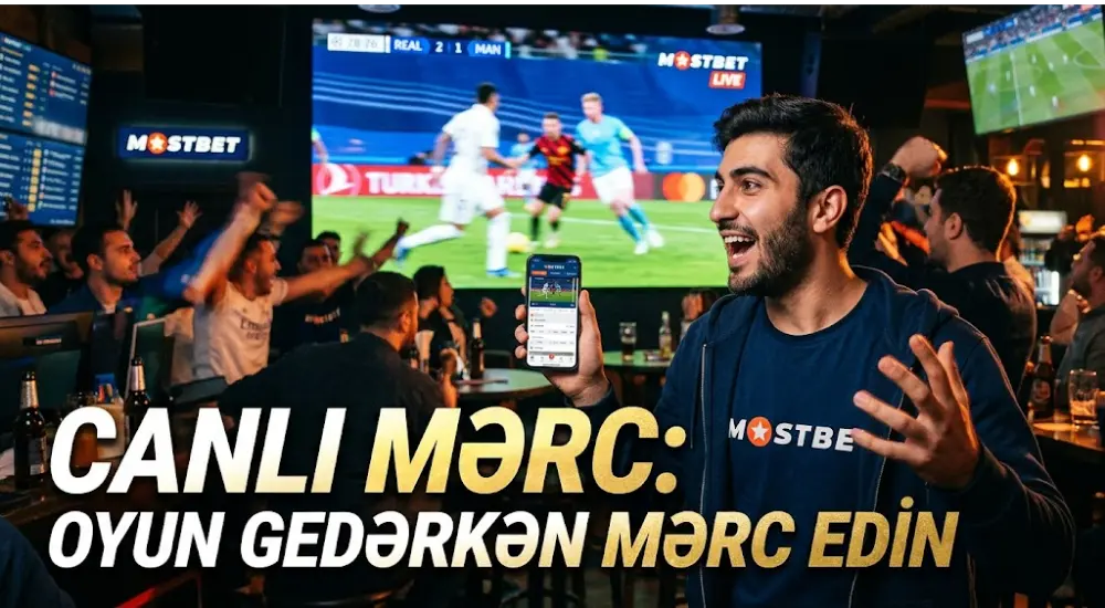 Canlı Mərc: Oyun Gedərkən Mərc Edin